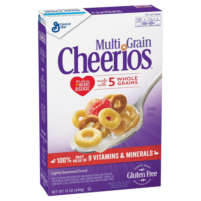 Bánh Ăn Sáng Cheerios Multi Grain 347g