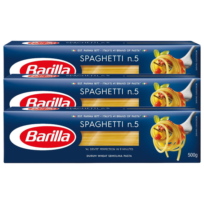 Mỳ Spaghetini Sợi Hình Ống n.5 Barilla Ý Hộp 500g
