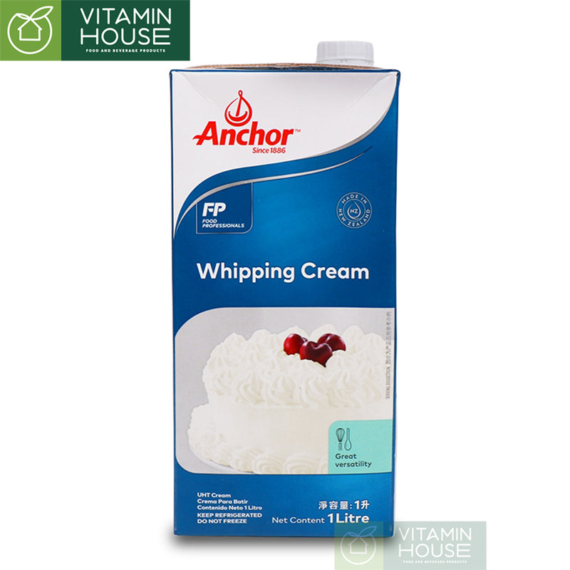 Kem tươi whipping cream hiệu Anchor  1l