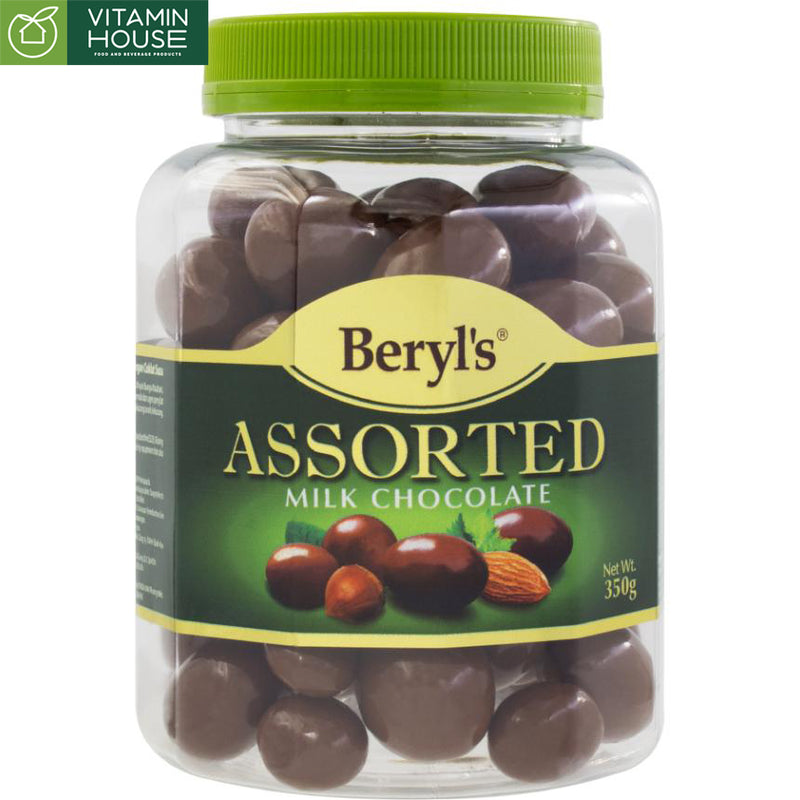 Chocolate Beryls 350g - Assorted Milk Choco (xanh lá)