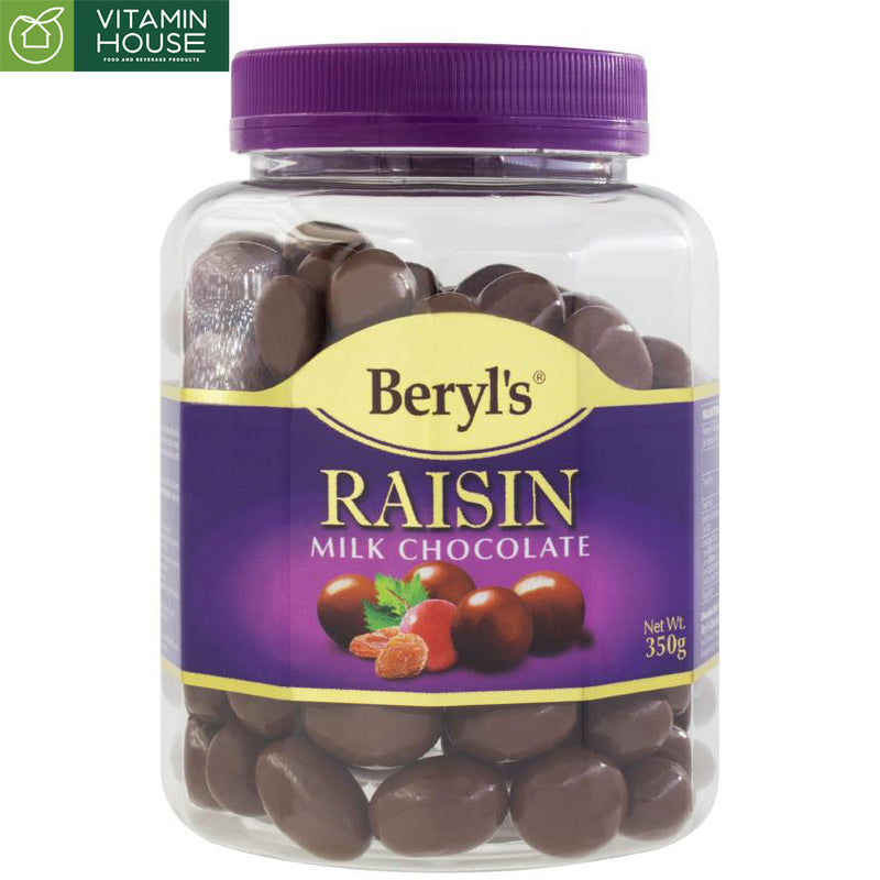 Chocolate Beryls 350g - Raisin Milk Choco (Tím)