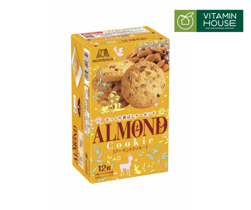 Bánh Quy Morinaga Almond Biscuit Vị Hạnh Nhân