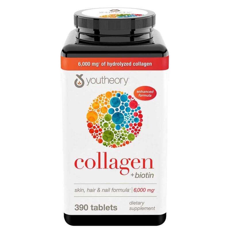 Collagen with Biotin Youtheory Nữ 390v