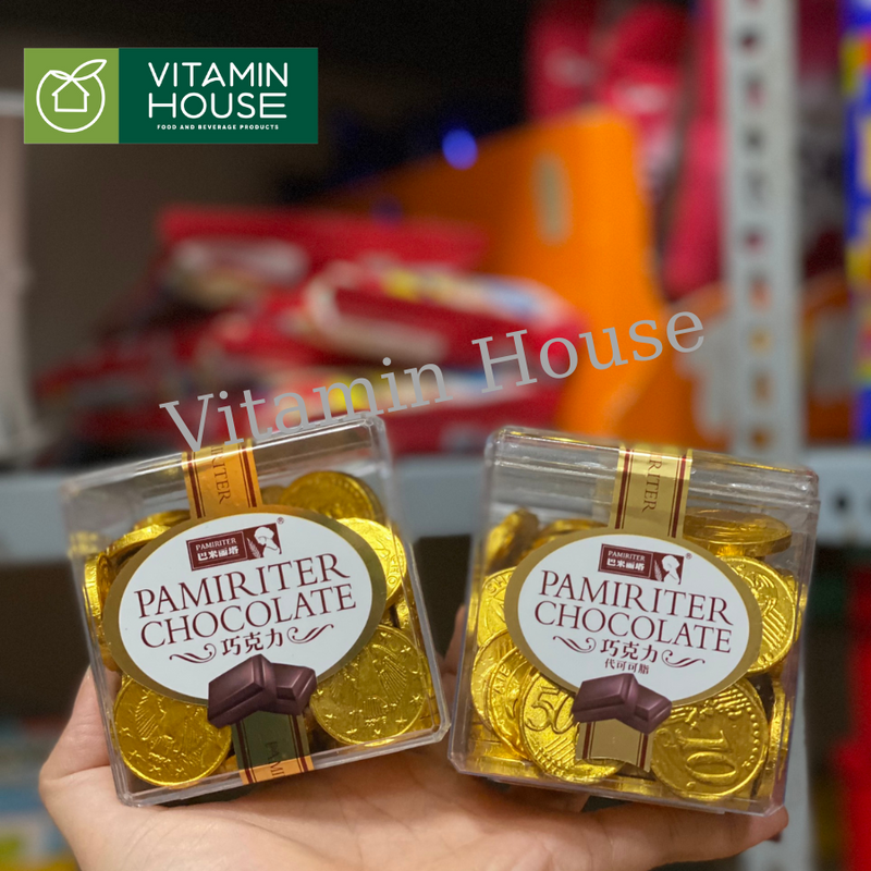 Hộp Chocolate Đồng Tiền/Thỏi Vàng Pamiriter 200g