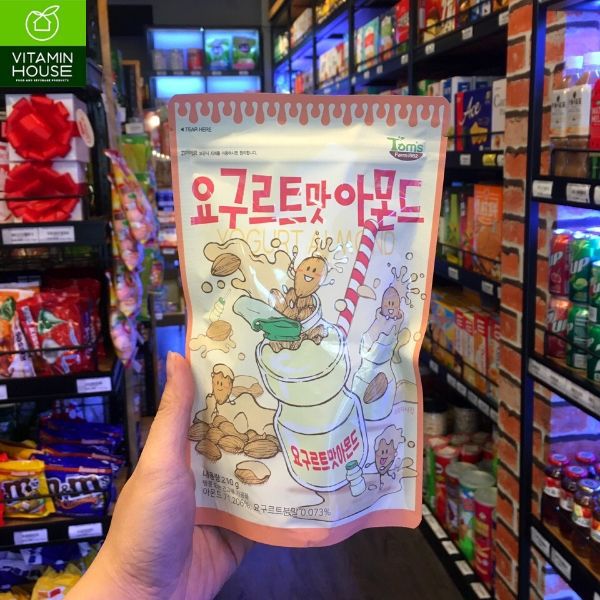 Hạnh nhân Toms Farm1992 HQ 210g (vị yogurt)