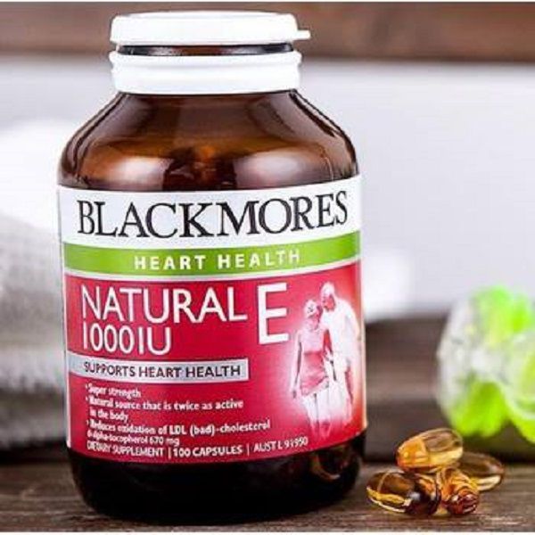 Viên uống bổ sung Vitamin E Blackmores Natural 30 viên