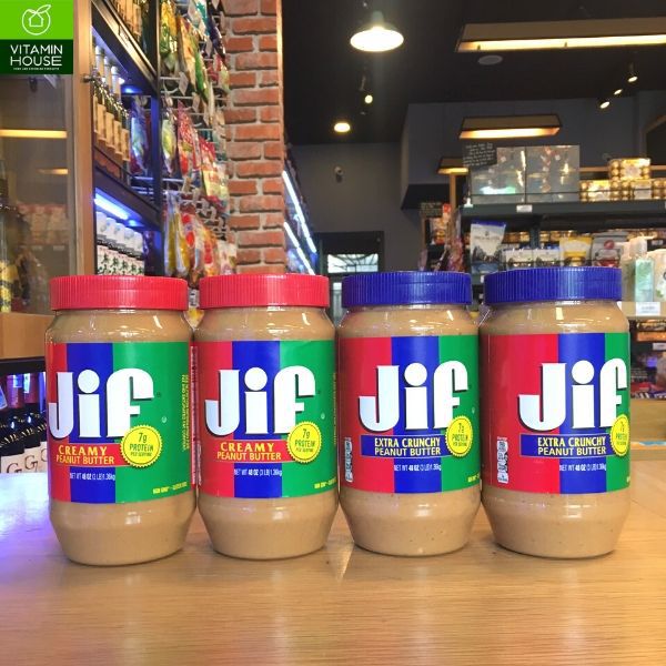 Bơ Đậu Phộng Nhuyễn Jif Creamy 1.36kg