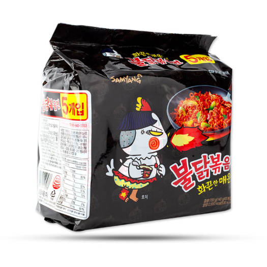 Mì Cay Truyền Thống Samyang HQ Gói 140g (Đen)