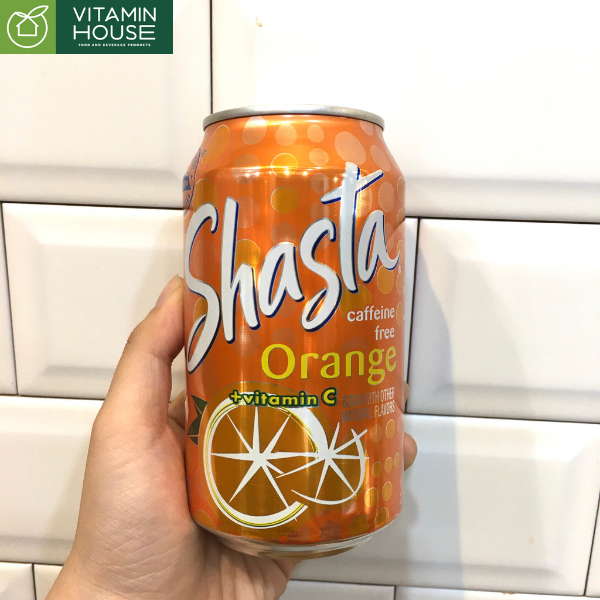 Nước Ngọt Shasta Vị Cam 355ml