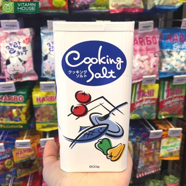 Muối ăn Cooking Salt Nhật Bản 800g