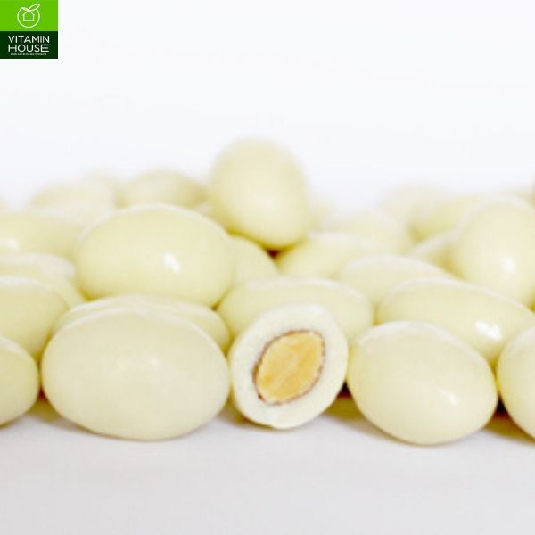 Kẹo Socola almond Meji trắng