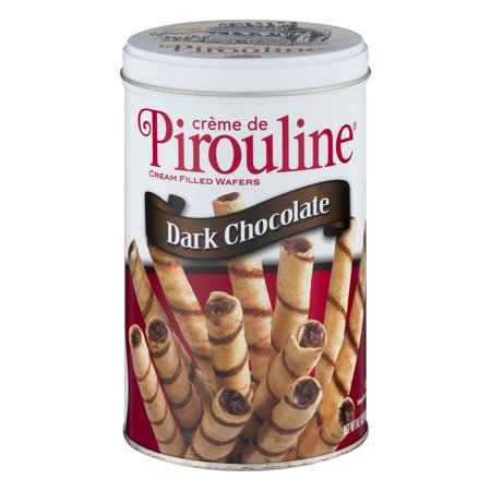Bánh Quế Dark Chocolate Pirouline Mỹ Lon 400g