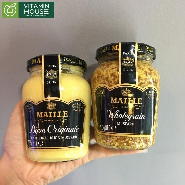 Mù tạt Maille Old Style Wholegrain 210g