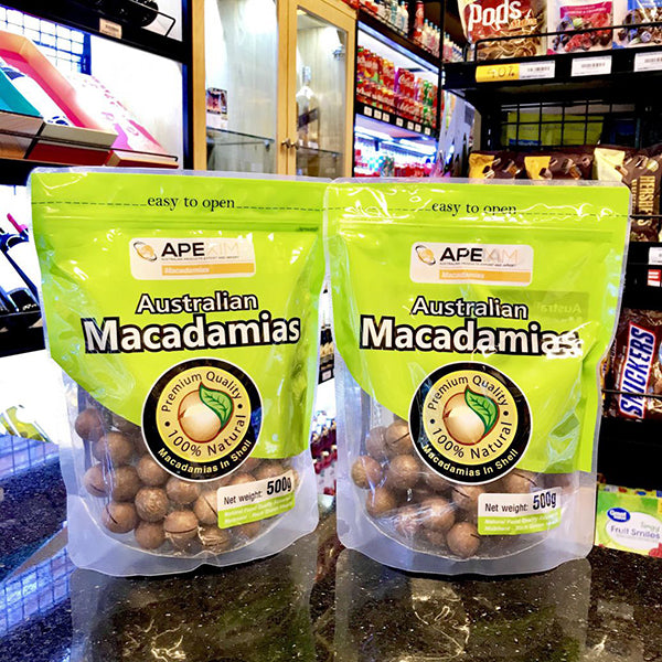 HẠT MACADAMIAS ÚC CÒN VỎ