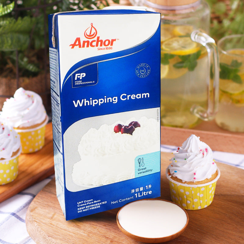 Kem tươi whipping cream hiệu Anchor  1l