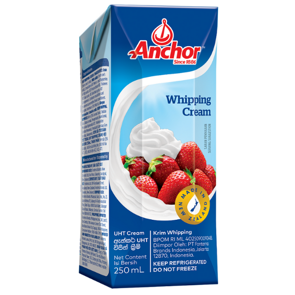 Kem tươi whipping cream hiệu Anchor  1l