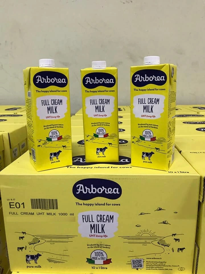 Sữa tươi nguyên kem Arborea 1L