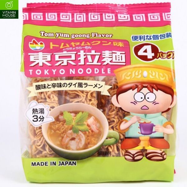 Mì Ăn Liền Tokyo Ramen Vị tomyum 120g