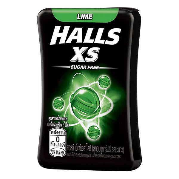 Kẹo Halls XS không đường Lime Avengers 15g