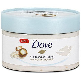 Hộp Tẩy Tế Bào Chết Dove Creme-Dusch-Peeling Đức 225ml