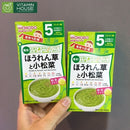 Bột ăn dặm Wakodo vị Rau Bina-Khoai tây 5m+