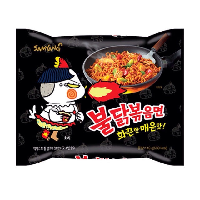 Mì Cay Truyền Thống Samyang HQ Gói 140g (Đen)