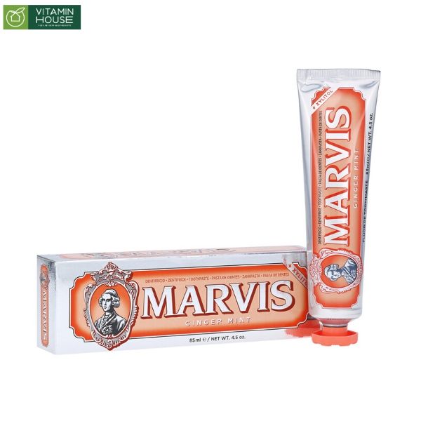 Kem Đánh Răng MARVIS - Ginger Mint 85ml