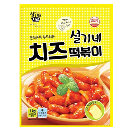 Bánh Gạo Tokbokki Phô Mai Seoigine HQ 1kg