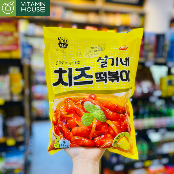 Bánh Gạo Tokbokki Phô Mai Seoigine HQ 1kg