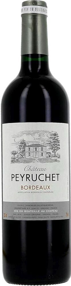Rượu Vang Chateau Peyruchet Bordeaux Rouge Pháp Chai 750ml