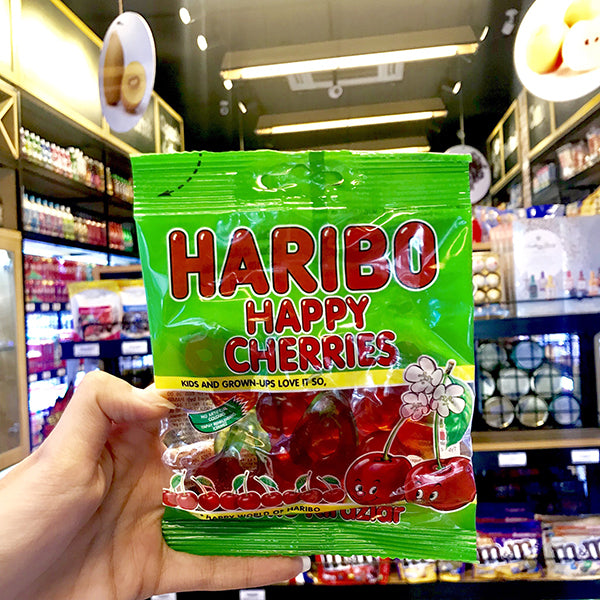 Kẹo Dẻo Happy Cherries Haribo Đức Gói 80g