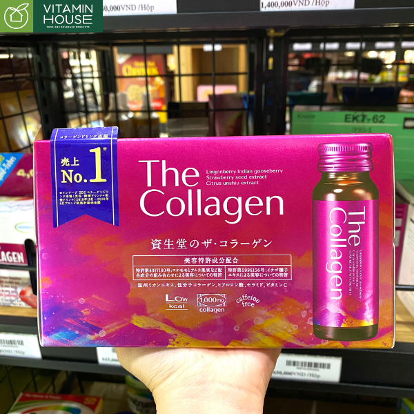 The Collagen Shiseido 1000mg Low Kcal Nhật