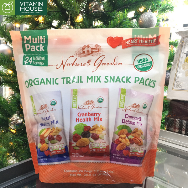 HẠT TỔNG HỢP ORGANIC TRAIL MIX SNACK PACKS (24 Gói)