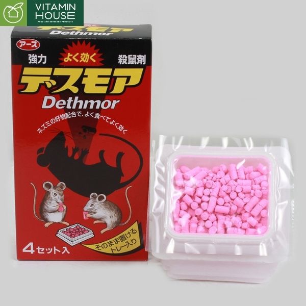 Thuốc diệt chuột Dethmor 4pcs