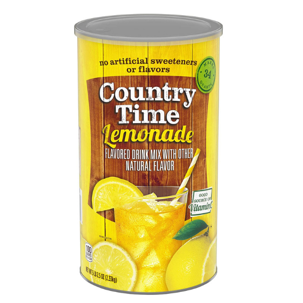 Bột pha country time lemonade 2.33kg