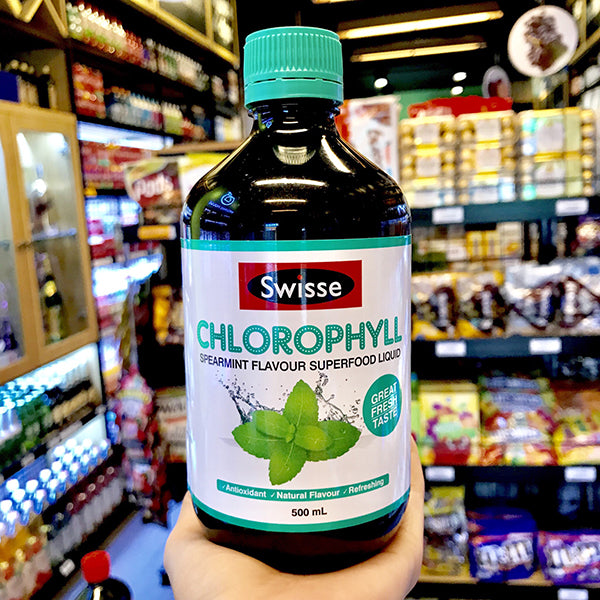 Nước Diệp Lục Spearmint Swisse Chlorophyll Úc Chai 500ml