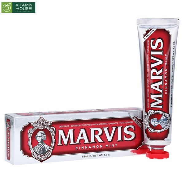 Kem Đánh Răng MARVIS - Cinnamon Mint 85ml