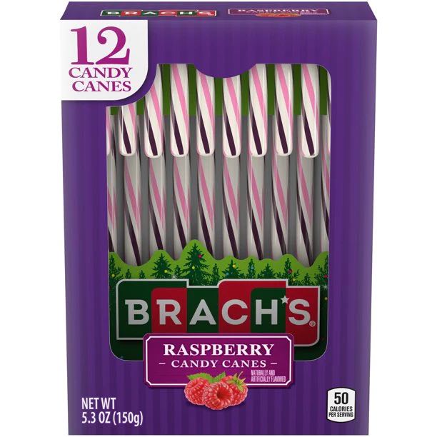 Hộp Kẹo Gậy Brachs Raspberry 150g