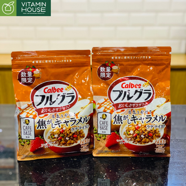Ngũ Cốc Calbee Vị Latte 600g