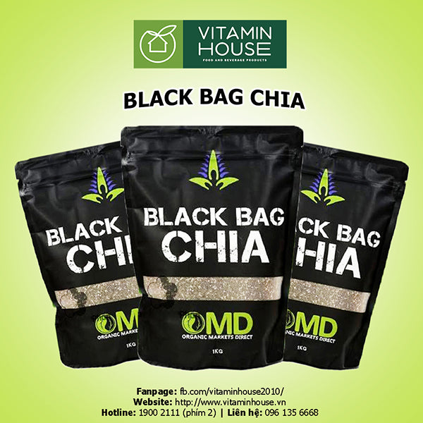 Hạt Chia Black Bag Chia Úc 1KG