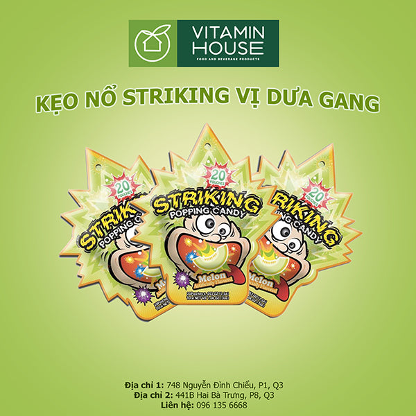Kẹo Nổ Vị Dưa Lưới