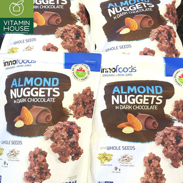 Almond Nuggets in Dark Chocolate 454g