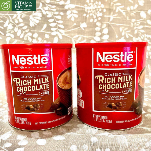 Bột Cacao Hòa Tan Rich Milk Chocolate Nestlé 787.8g