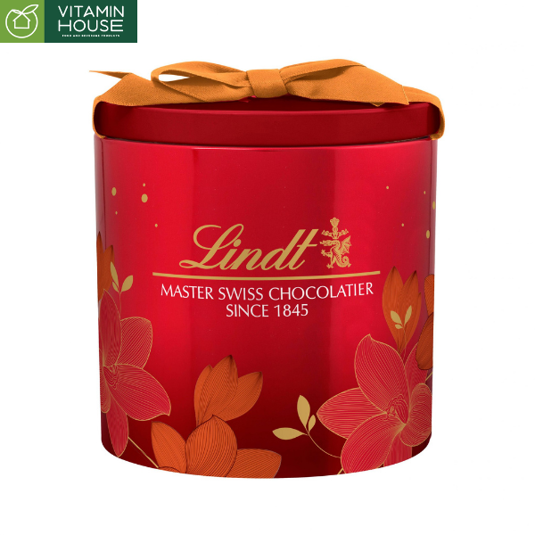 Socola Lindt Hỗn Hợp Oval Tin 144g (đỏ)