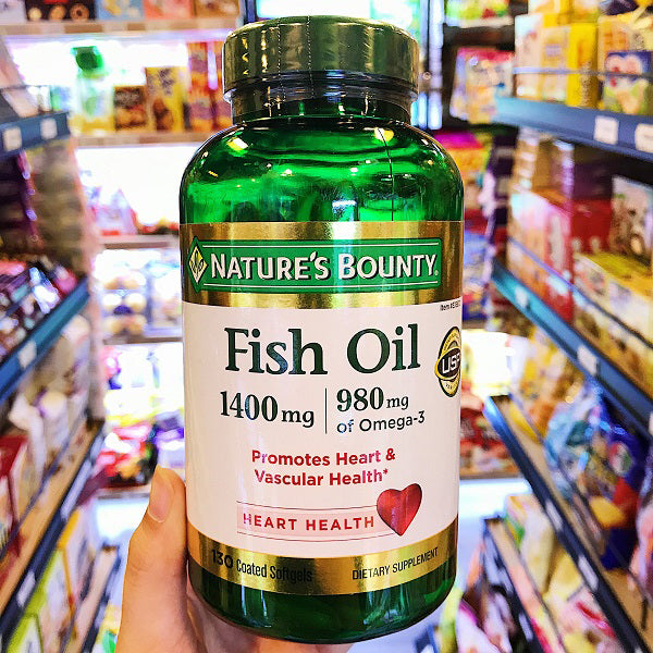 Dầu Cá Fish Oil Nature's Bounty