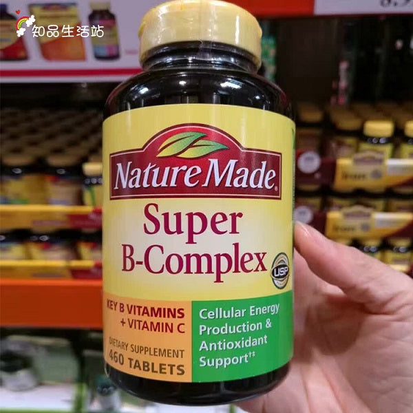 Viên uống bổ sung vitamin B của Mỹ Nature Made Super B Complex 460 viên