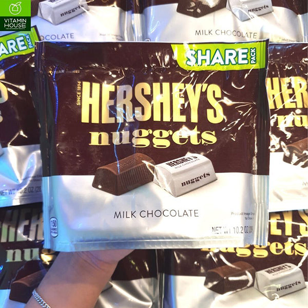 Chocolate Hershey Nuggets Milk Choco 289g (Share Pack)