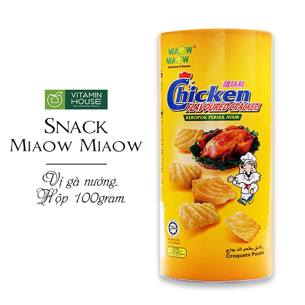 Snack Miaow Miaow Vị Gà Nướng