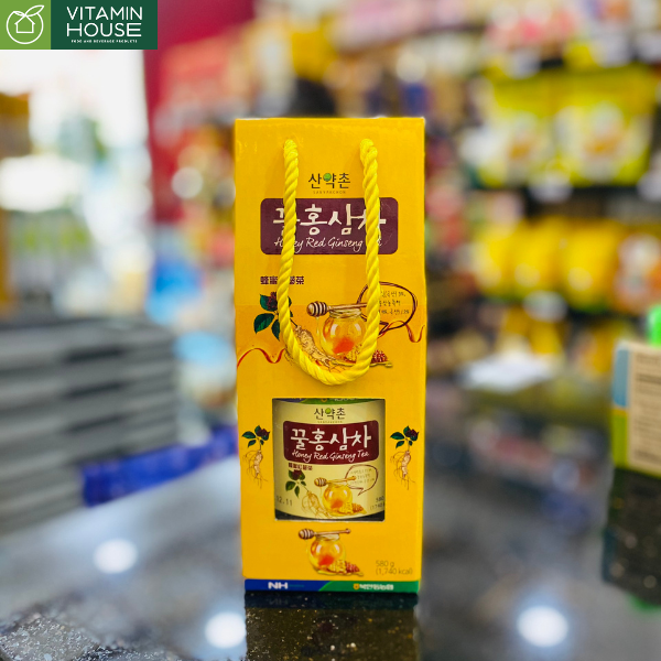 Trà hồng sâm mật ong Sanyakchon (580g)
