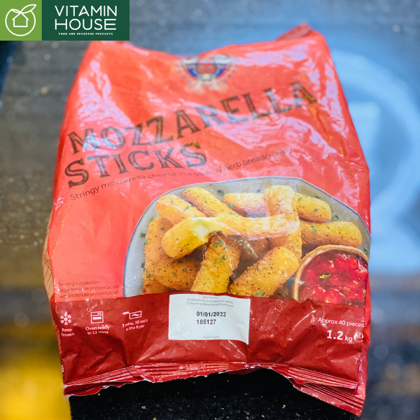 Phô Mai Que Mozzarella Sticks Úc Gói 1.2kg